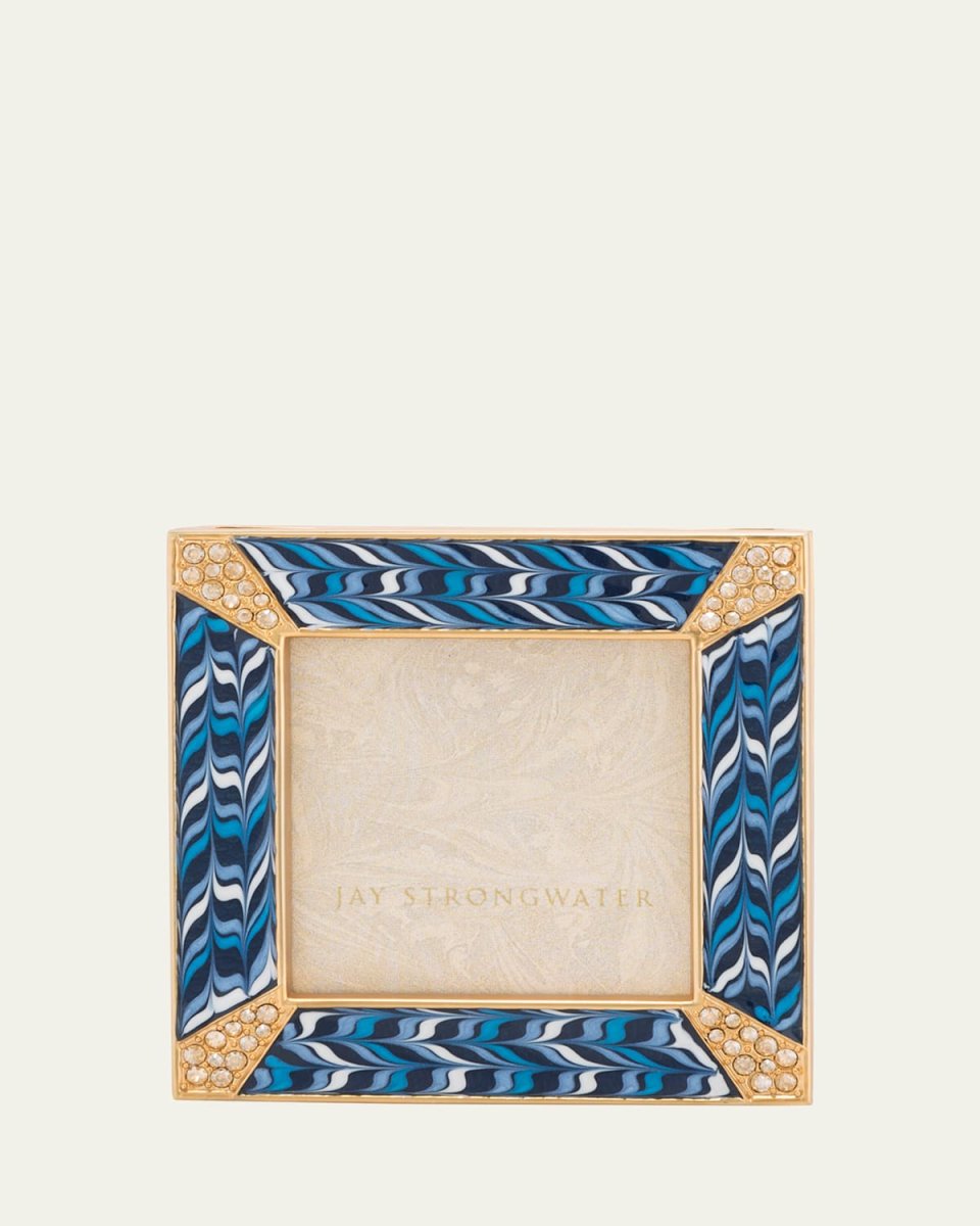 Pave Corner Frame, 2"